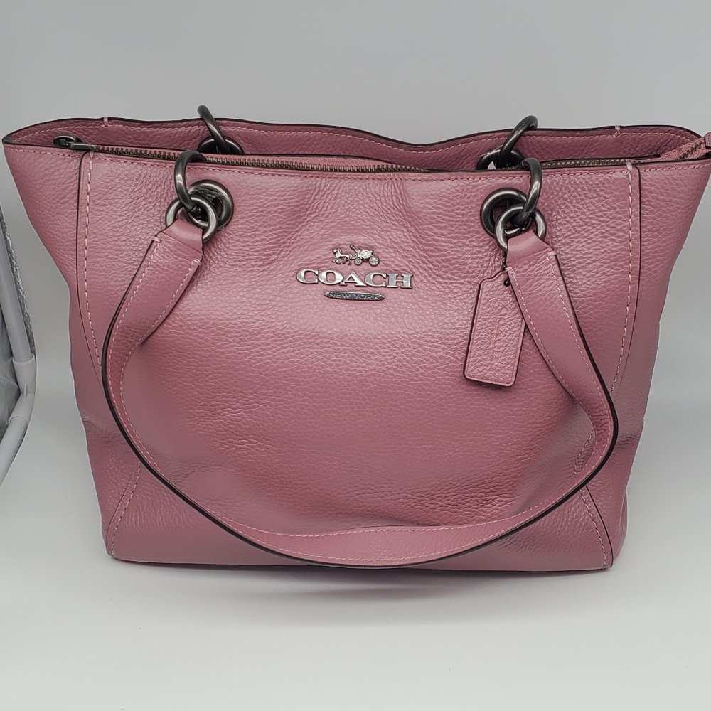 Coach Jes Tote F76701 Pink Rose